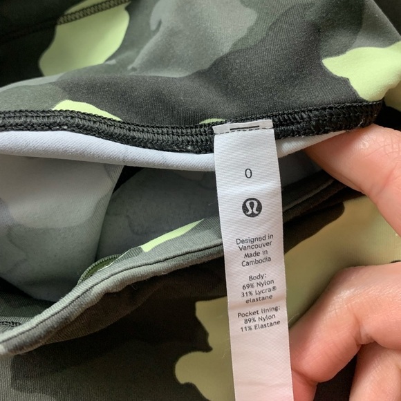 Lululemon Swift Speed High-Rise Crop 21"
Heritage 365 Camo Crispin Green Multi - Picture 14 of 16